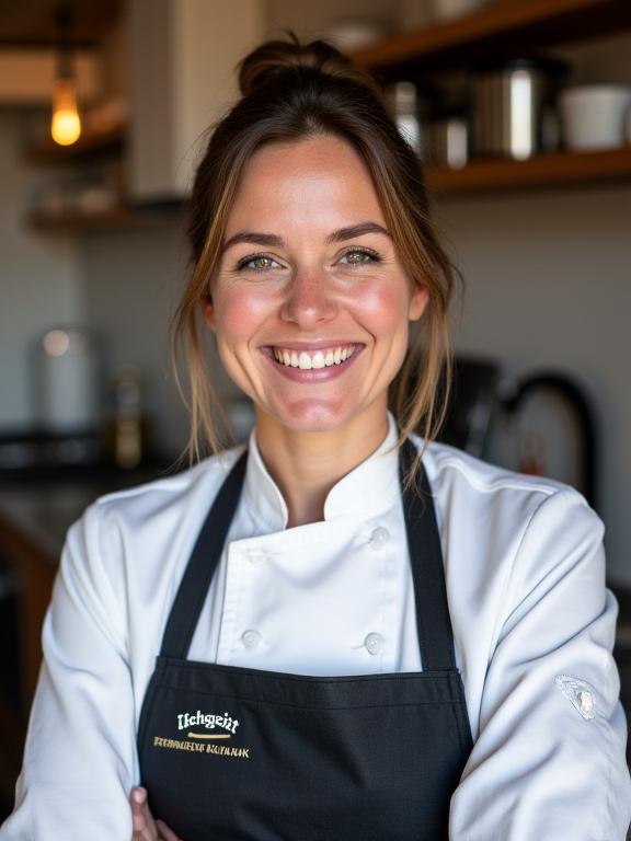 Portrait des Gründers von Tischgeist Kulinarik in der Küche